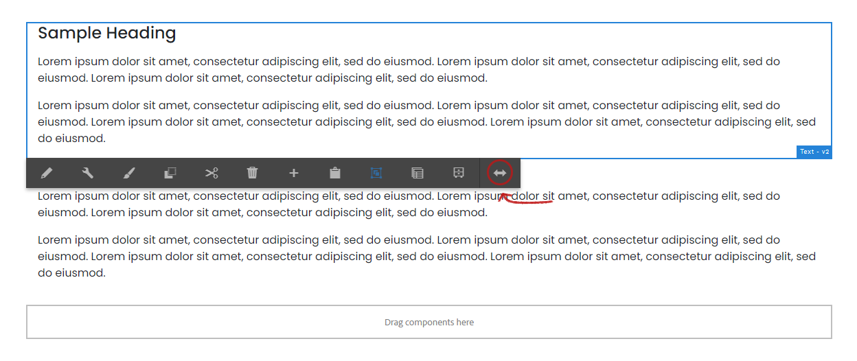 Adjust Layout