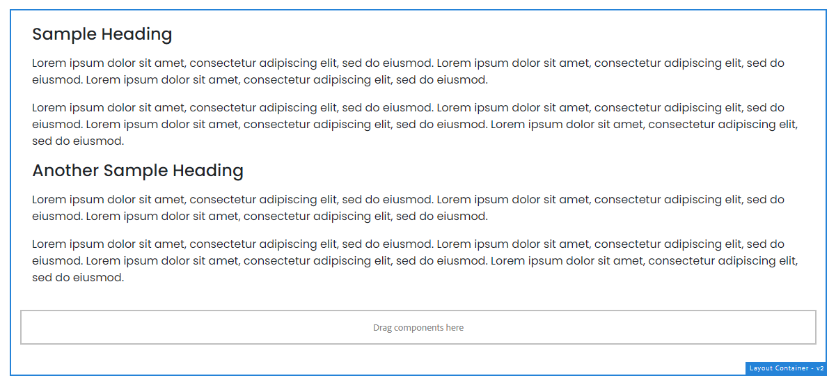 Adjust Layout